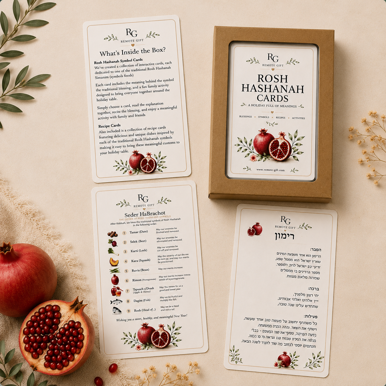 Recipe for a Sweet New Year Gift Box | Rosh Hashanah Collection