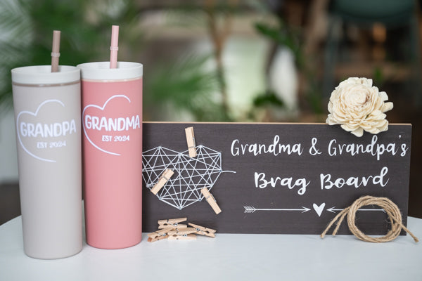 New Grandma & Grandpa – Keepsake Gift Set