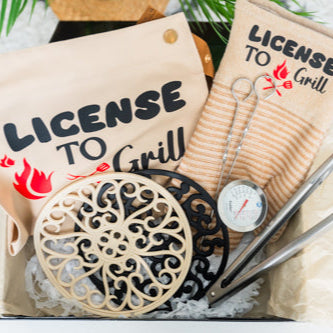 License to Grill – BBQ Gift Box for Grill Masters (USA Shipping Only)