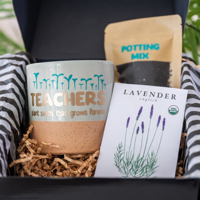plant seeds for gifts Seeds of Inspiration: Motivational Gift Set