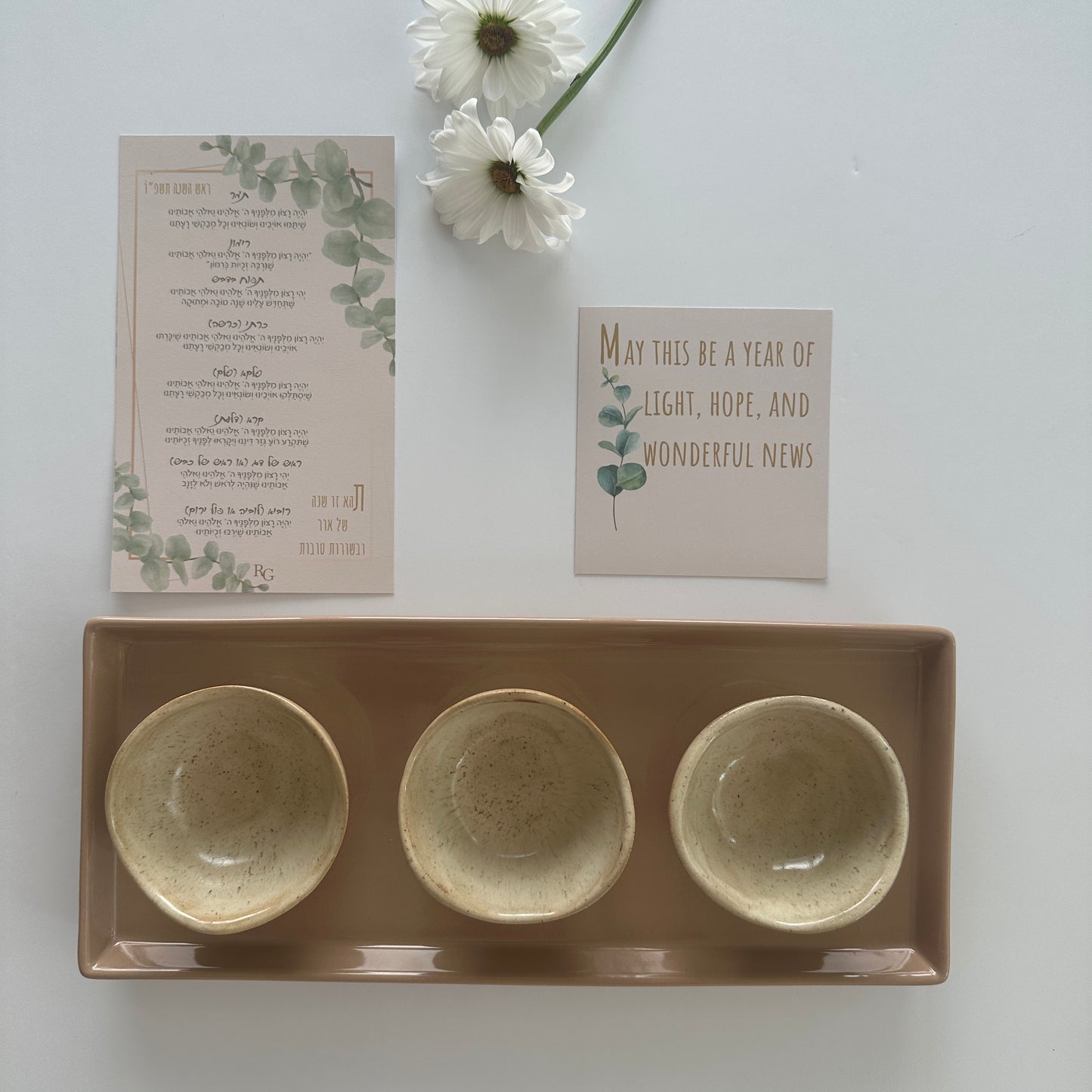 Blessings & Elegance – Ceramic Serving Set