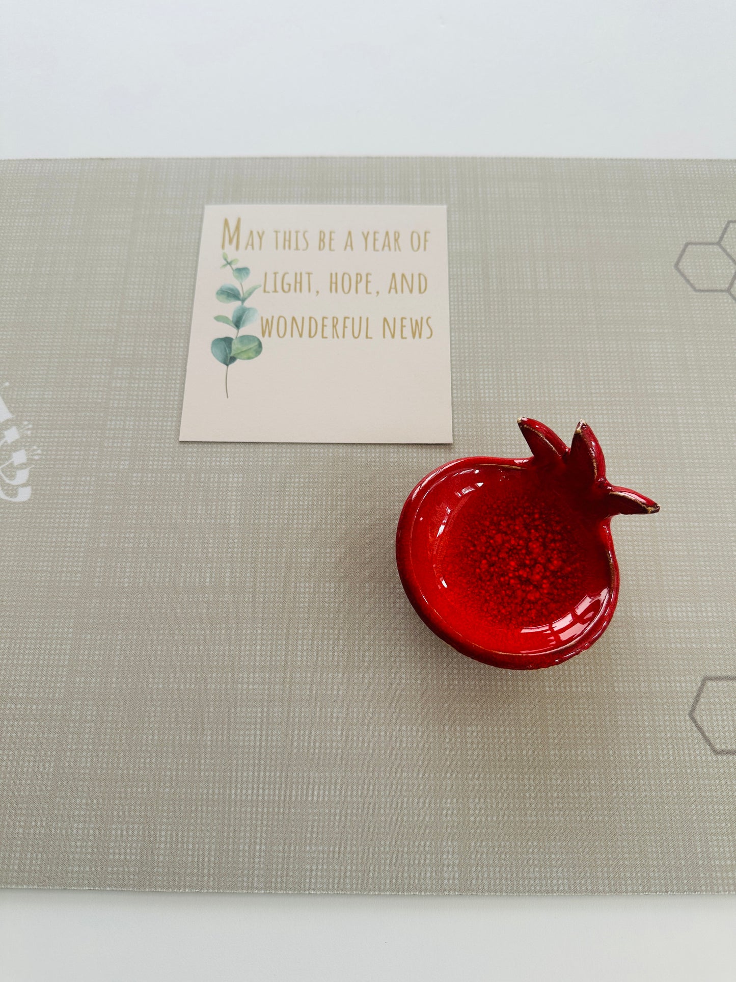 Shana Tova Table Set – Ceramic Bowl Edition