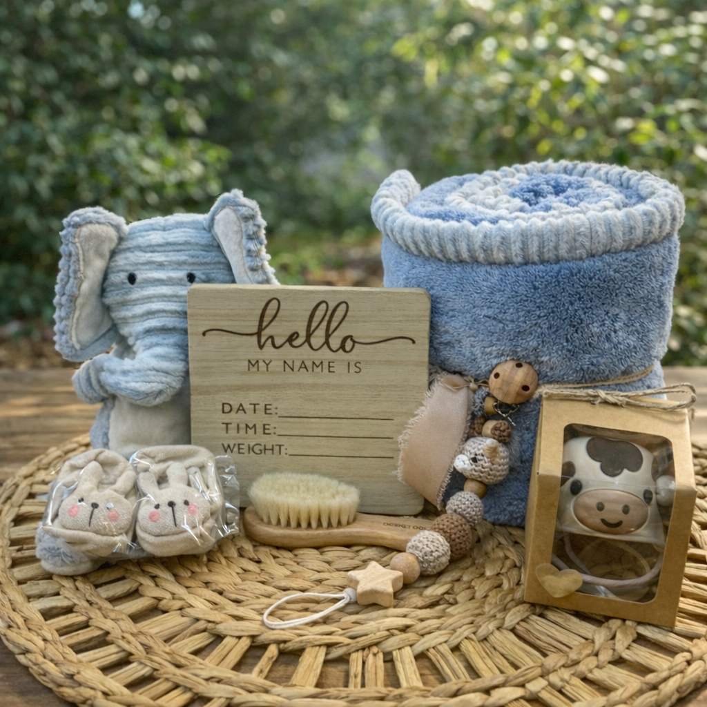 Tiny Cuddles Welcome Set - Blue Edition