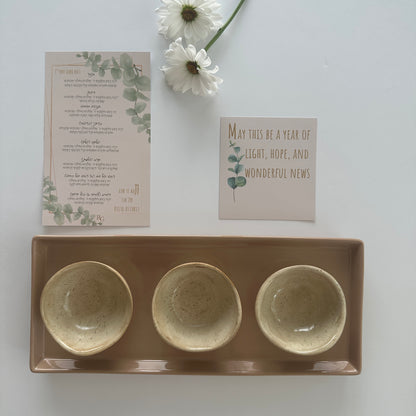 Blessings & Elegance – Ceramic Serving Set